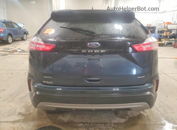 2FMPK4J95PBA00383 2023 FORD EDGE Blue უკანა ხედი