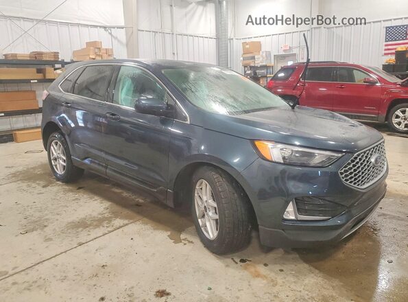 2FMPK4J95PBA00383 2023 FORD EDGE Blue წინა მარჯვენა