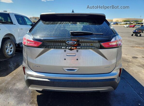 2FMPK4J95PBA30886 2023 FORD EDGE Silver Widok z tyłu