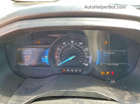 2FMPK4J95PBA56985 2023 FORD EDGE Gray Սարքավորումների վահանակի տեսք