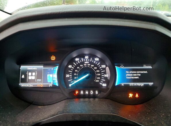 2FMPK4J95RBA68394 2024 FORD EDGE Silver Vista del cuadro de instrumentos