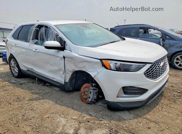 2FMPK4J95RBB00762 2024 FORD EDGE White წინა მარჯვენა
