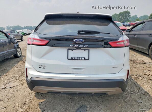2FMPK4J95RBB00762 2024 FORD EDGE White უკანა ხედი