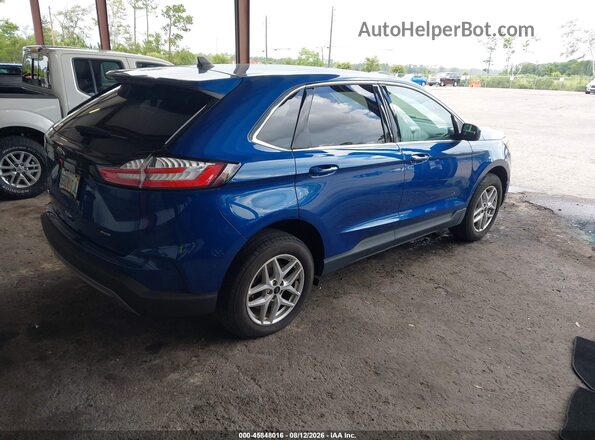 2FMPK4J95RBB03354 2024 FORD EDGE Blue უკანა მარჯვენა