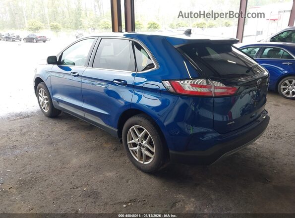 2FMPK4J95RBB03354 2024 FORD EDGE Blue უკანა მარცხენა