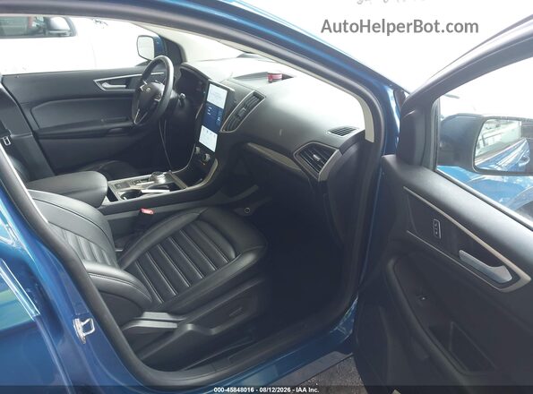 2FMPK4J95RBB03354 2024 FORD EDGE Blue წინა სალონის ხედი
