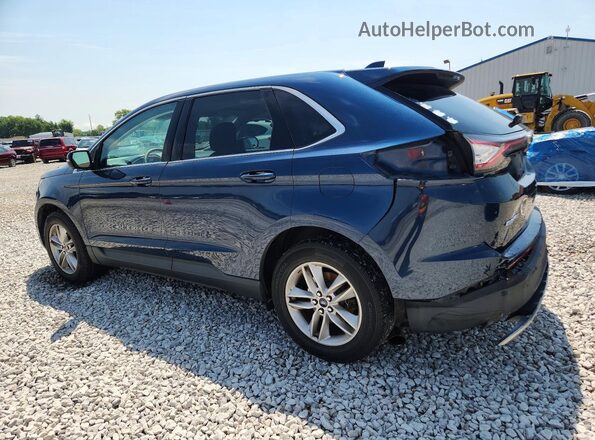 2FMPK4J96HBB33204 2017 FORD EDGE Blue Հետևի ձախ