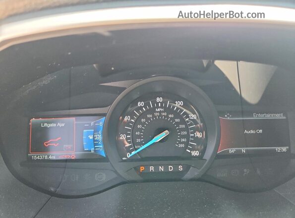 2FMPK4J96HBB33204 2017 FORD EDGE Blue Սարքավորումների վահանակի տեսք