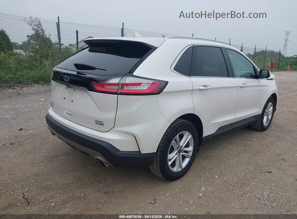 2FMPK4J96KBB03711 2019 FORD EDGE Белый Задняя правая четверть