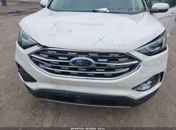 2FMPK4J96KBB03711 2019 FORD EDGE Белый Вид спереди