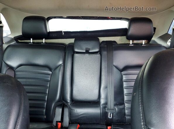 2FMPK4J96KBB20766 2019 FORD EDGE Burgundy Rear seats view