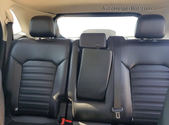 2FMPK4J96KBB42332 2019 FORD EDGE Blue Vista de los asientos traseros