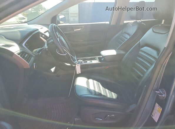 2FMPK4J96KBB42332 2019 FORD EDGE Blue Vista interior delantera