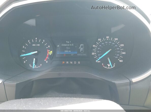 2FMPK4J96KBC39272 2019 FORD EDGE Blue Հետևի նստատեղերի տեսք