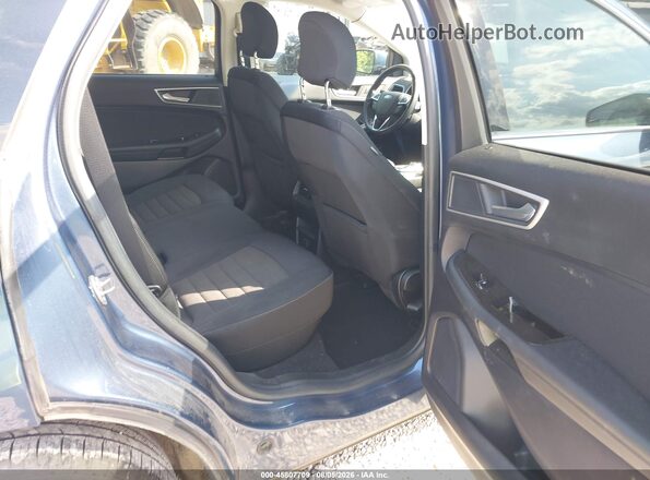 2FMPK4J96KBC39272 2019 FORD EDGE Blue VIN կոդի պիտակի տեսք