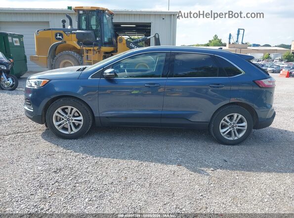 2FMPK4J96KBC39272 2019 FORD EDGE Blue Սալոնի 360 աստիճան տեսք