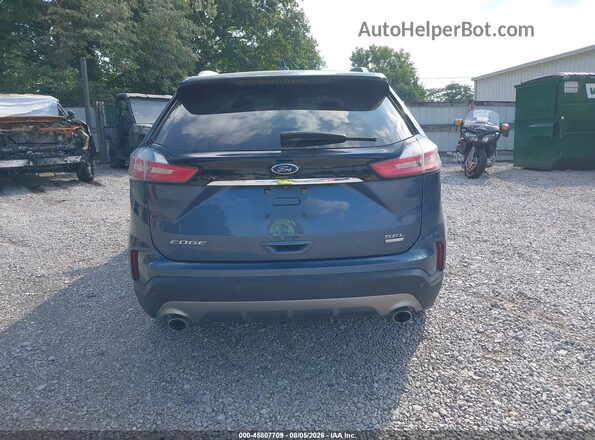 2FMPK4J96KBC39272 2019 FORD EDGE Blue 