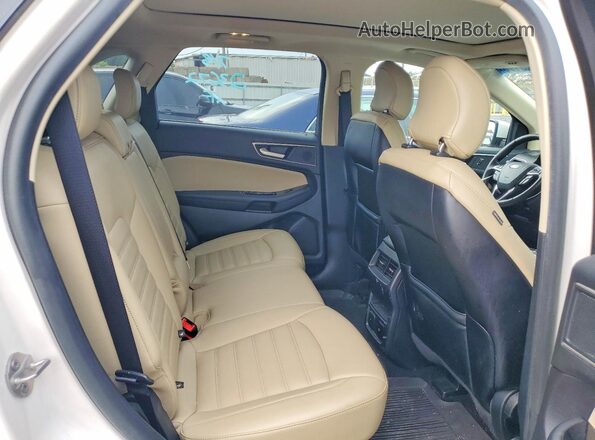 2FMPK4J96KBC56248 2019 FORD EDGE White უკანა სალონის ხედი