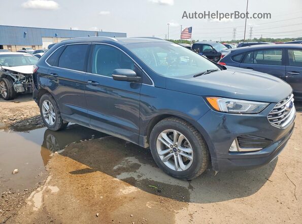 2FMPK4J96KBC71140 2019 FORD EDGE Blue Передня права чверть