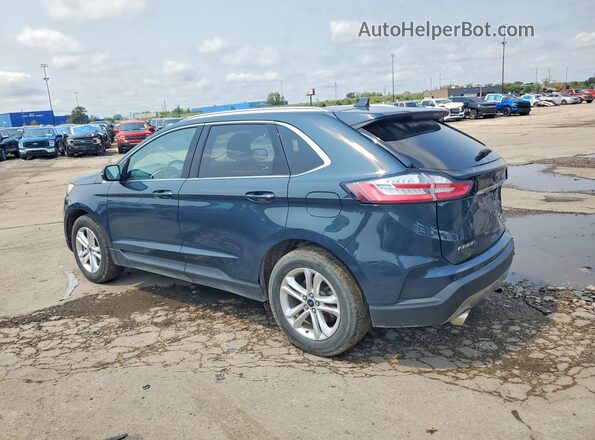 2FMPK4J96KBC71140 2019 FORD EDGE Blue Задня ліва чверть