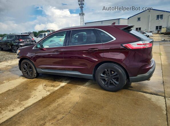 2FMPK4J96LBA32141 2020 FORD EDGE Burgundy Tył lewy