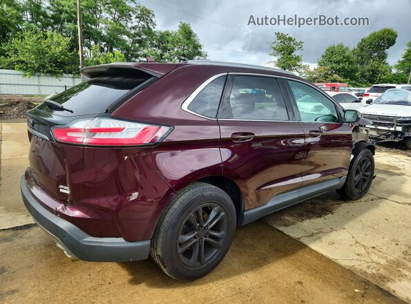 2FMPK4J96LBA32141 2020 FORD EDGE Burgundy Tył prawy
