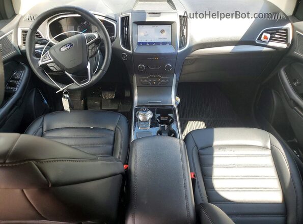 2FMPK4J96LBA94378 2020 FORD EDGE Maroon Вид панелі приладів