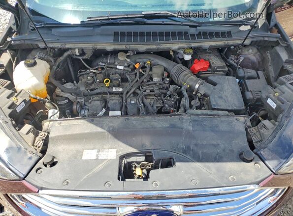 2FMPK4J96LBA94378 2020 FORD EDGE Maroon Вид підкапотного простору