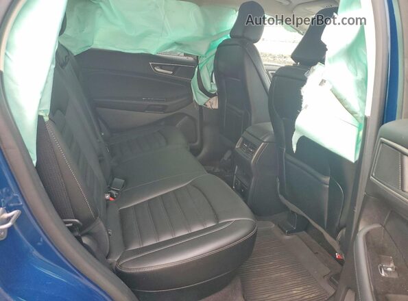 2FMPK4J96LBB39609 2020 FORD EDGE Blue Вид задньої частини салону