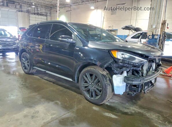 2FMPK4J96LBB47192 2020 FORD EDGE Черный Передняя правая четверть