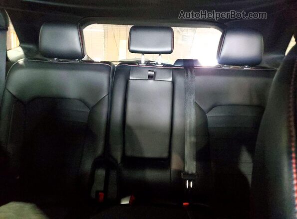2FMPK4J96LBB47192 2020 FORD EDGE Черный Вид задних сидений