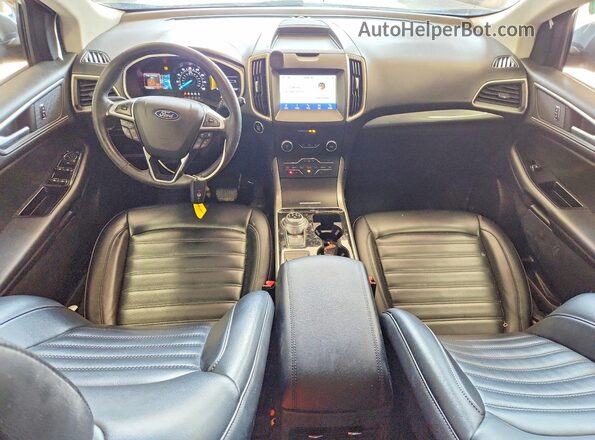 2FMPK4J96LBB64672 2020 FORD EDGE Gray Dashboard view