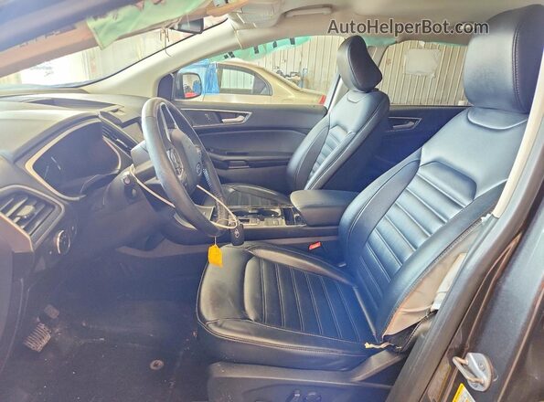 2FMPK4J96LBB64672 2020 FORD EDGE Gray Front interior view
