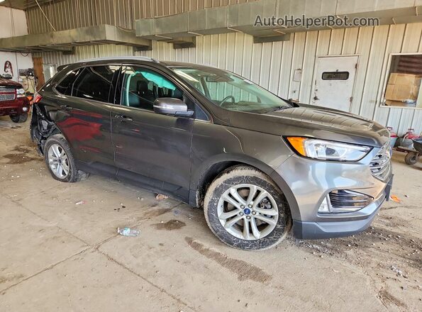2FMPK4J96LBB64672 2020 FORD EDGE Gray Front right