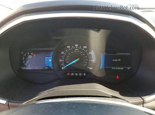 2FMPK4J96MBA39284 2021 FORD EDGE White Вид щитка приладів