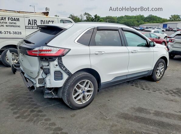 2FMPK4J96MBA63696 2021 FORD EDGE White Задня права чверть