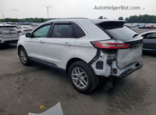 2FMPK4J96MBA63696 2021 FORD EDGE White Задня ліва чверть