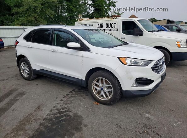2FMPK4J96MBA63696 2021 FORD EDGE White Передня права чверть