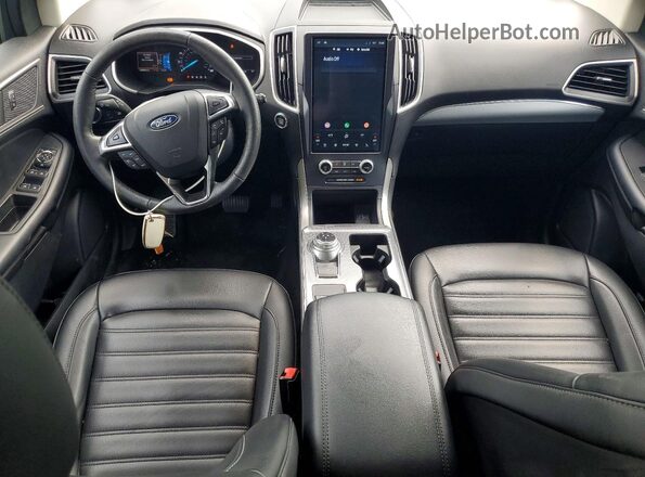 2FMPK4J96MBA63696 2021 FORD EDGE White Вид панелі приладів