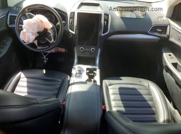 2FMPK4J96NBA18923 2022 FORD EDGE Серый Вид панели приборов