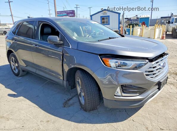 2FMPK4J96NBA18923 2022 FORD EDGE Серый Передняя правая четверть