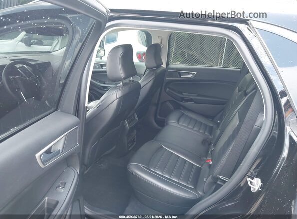 2FMPK4J96NBA88776 2022 FORD EDGE Black Vista de la etiqueta del VIN