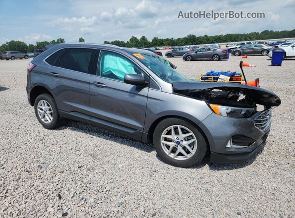 2FMPK4J96NBB12199 2022 FORD EDGE Серый Передняя правая четверть