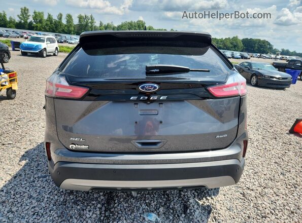 2FMPK4J96NBB12199 2022 FORD EDGE Серый Вид сзади