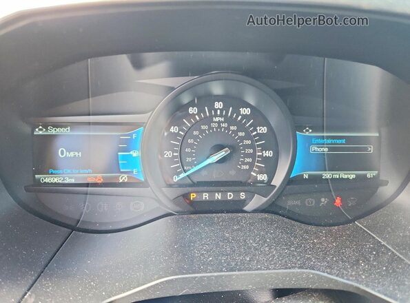 2FMPK4J96PBA13711 2023 FORD EDGE Black ხელსაწყოთა პანელის ხედი
