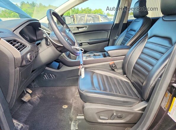 2FMPK4J96PBA13711 2023 FORD EDGE Black წინა სალონის ხედი
