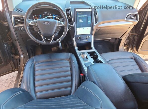 2FMPK4J96RBA18698 2024 FORD EDGE Gray წინა პანელის ხედი