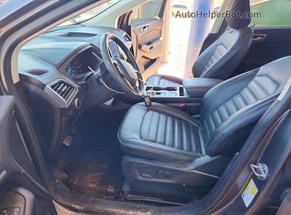 2FMPK4J96RBA18698 2024 FORD EDGE Gray წინა სალონის ხედი