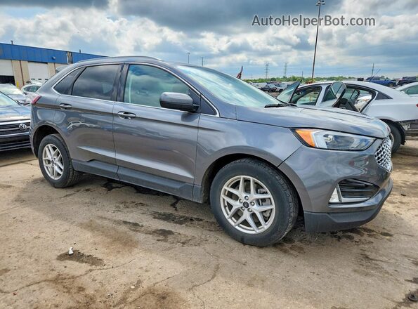 2FMPK4J96RBA61938 2024 FORD EDGE Gray Delantero derecho