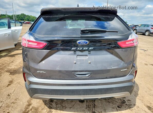 2FMPK4J96RBA61938 2024 FORD EDGE Gray Vista trasera